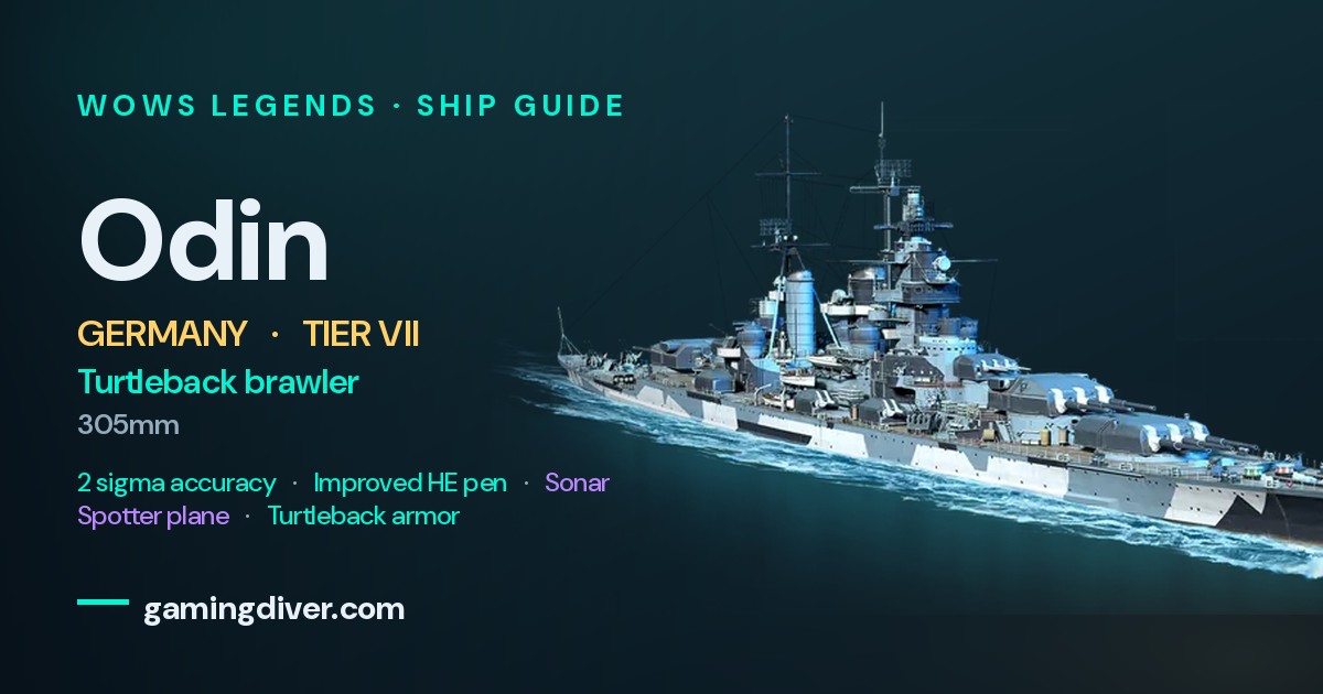 Odin Build & Guide | WoWs Legends | GamingDiver