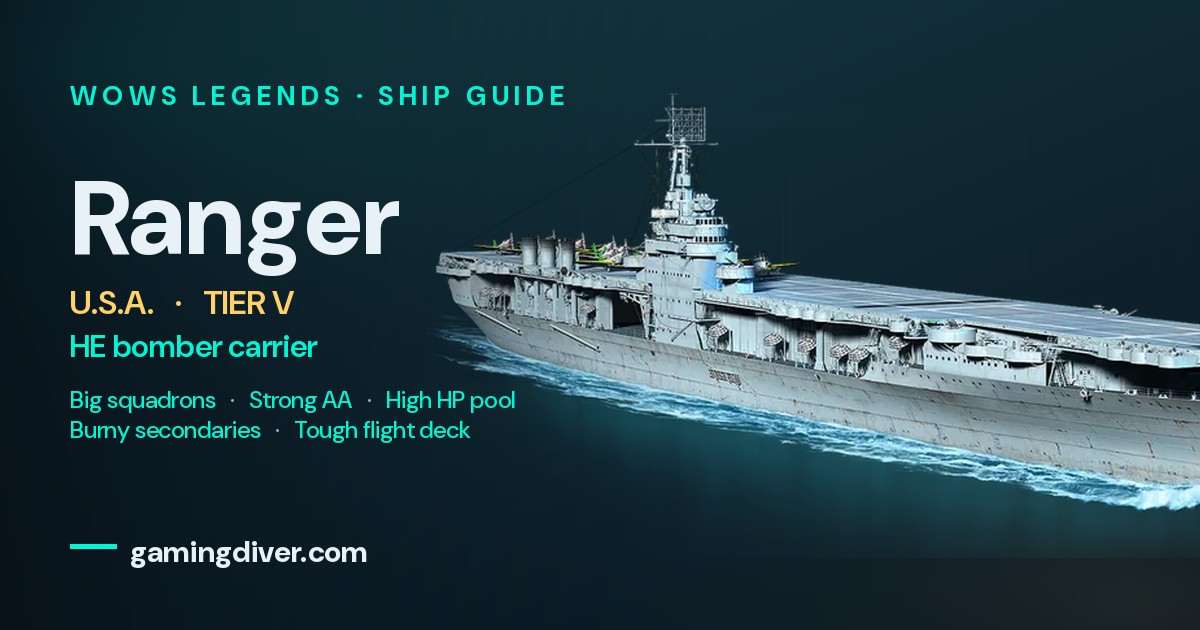 Ranger Build & Guide | WoWs Legends | GamingDiver