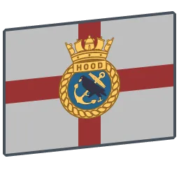 HMS Hood flag