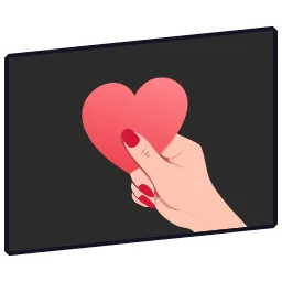 Valentine's Day '25 flag