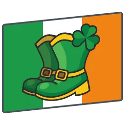 St. Patrick's Day '25 flag