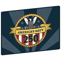 U.S. Navy: 250 Years flag