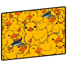 Duck of War II flag