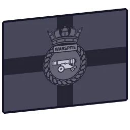 Warspite Black flag