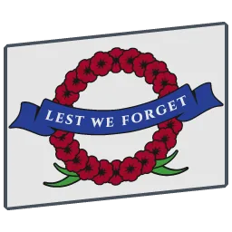Remembrance Day '22 flag