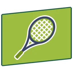 Tennis flag