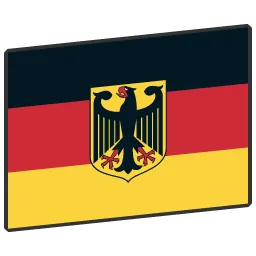 German Unity Day flag