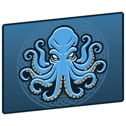 The Runic Dectopus flag
