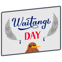 Waitangi Day '22 flag