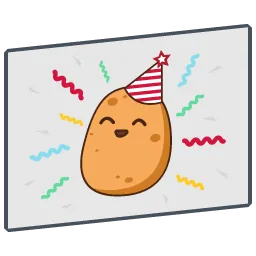 National Potato Day flag