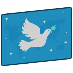 Peace Day '22 flag