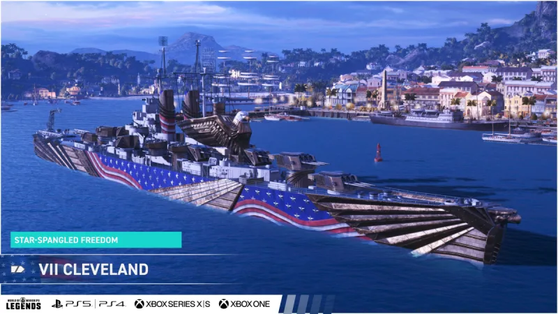 Star-Spangled Freedom skin for Cleveland preview