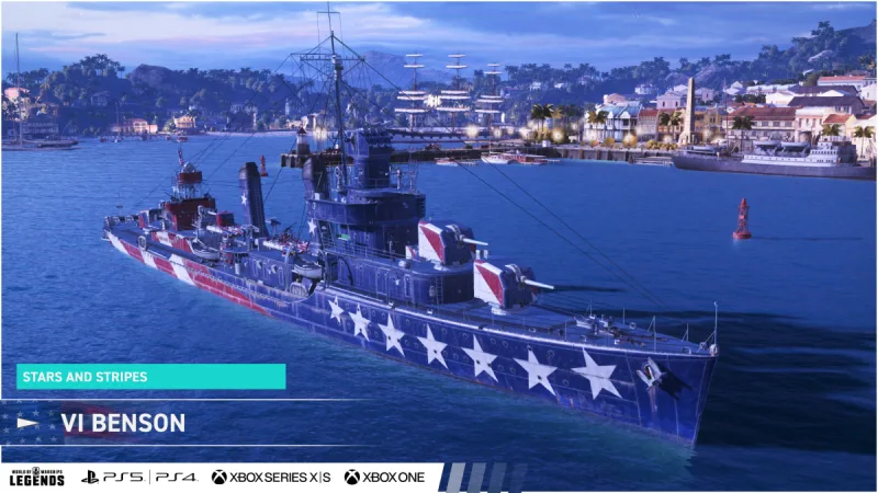 Stars and Stripes permanent camouflage for Benson preview