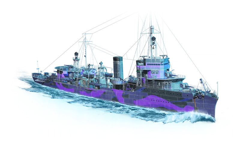 Purple Threat permanent camouflage for Nicholas art