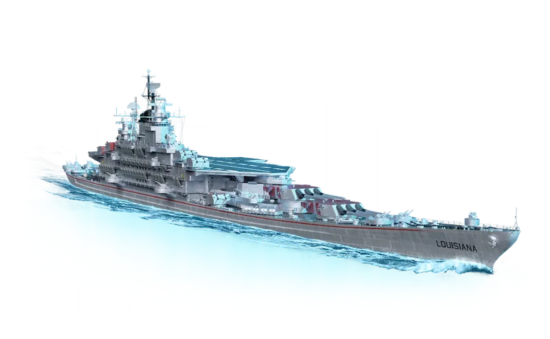 "Across the Storm" skin for Louisiana art