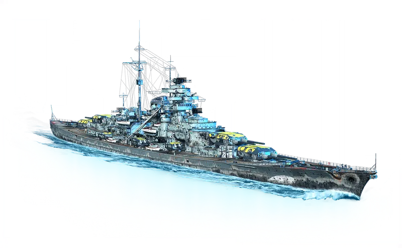 From the Bottom of the Ocean skin for Bismarck art