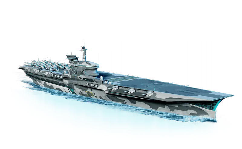 Spaceport Hellcarrier skin for Hakuryū art